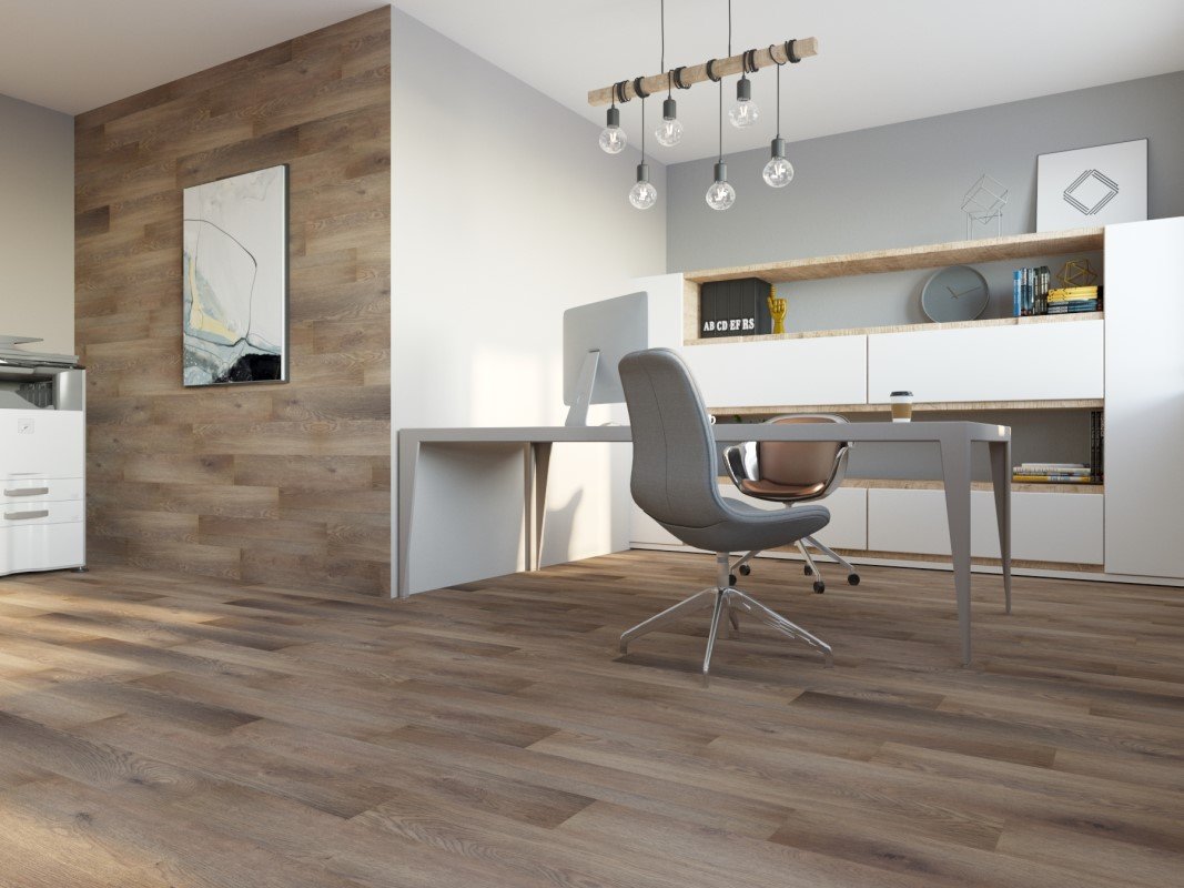 Замковая ПВХ плитка "Art Tile" Дуб Террас (920*150*4 мм) — купить в Орске