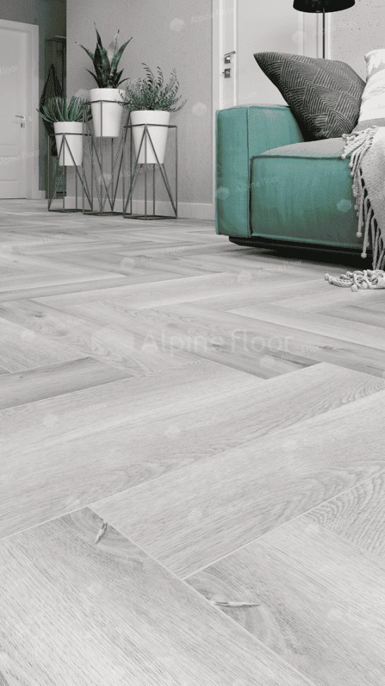 Виниловый ламинат "Alpine Floor" Parquet Light Дуб Лейтена (600*125*4 мм) — купить в Орске
