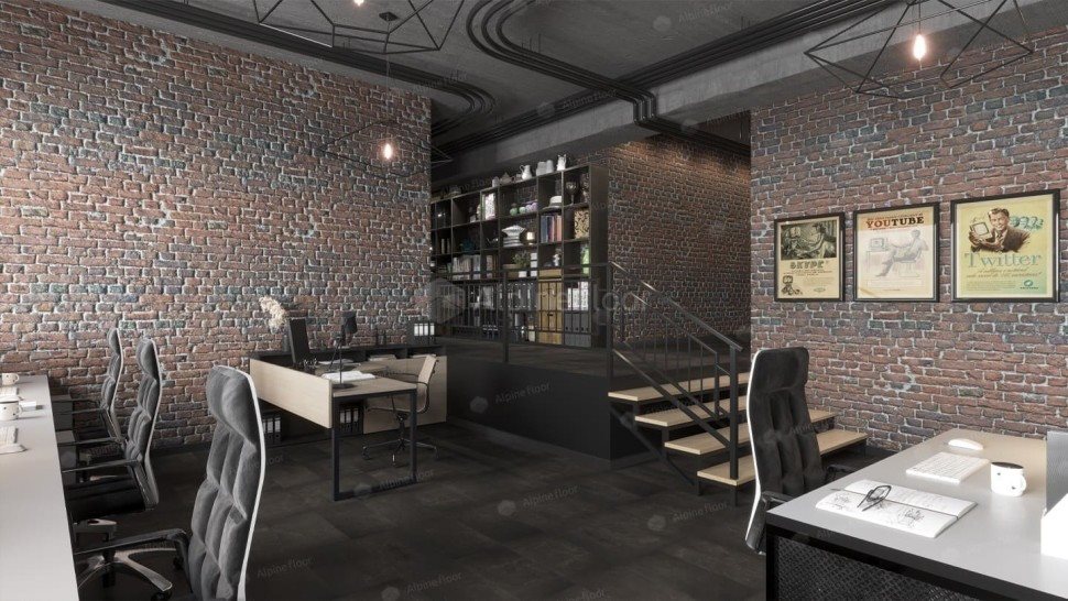 Виниловая плитка "Alpine Floor" Light Stone Ларнака (608*303*2,5 мм) — купить в Орске