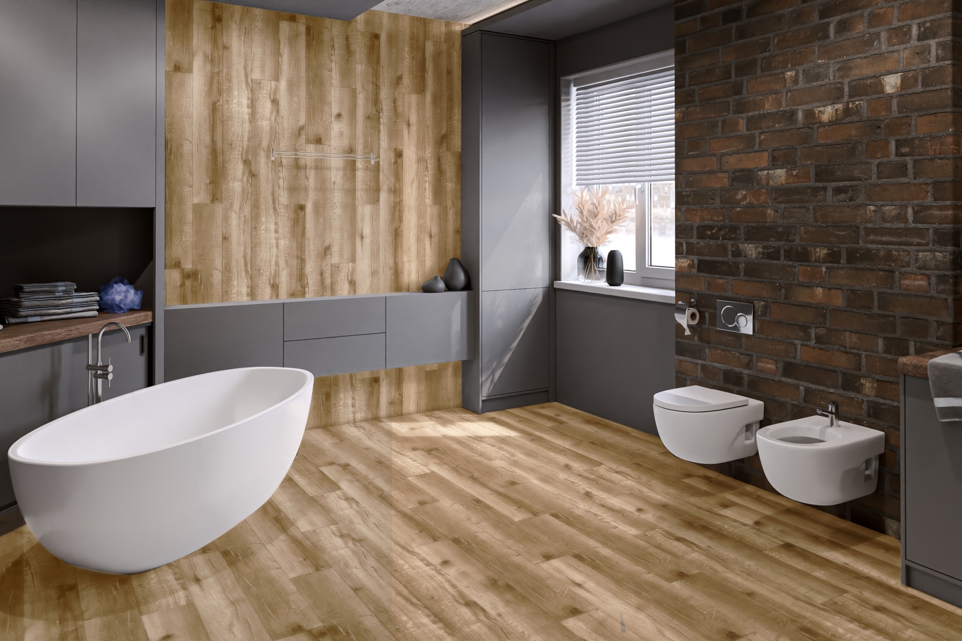 SPC ламинат «Damy Floor» Дуб Изысканный (1220*180*4 мм) — купить в Орске