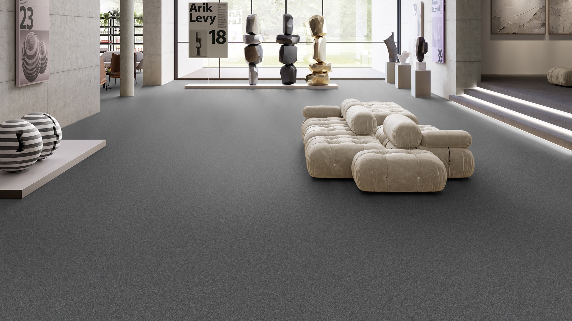 Ковровая плитка Medusa Tile 98 (500*500*5 мм) — купить в Орске