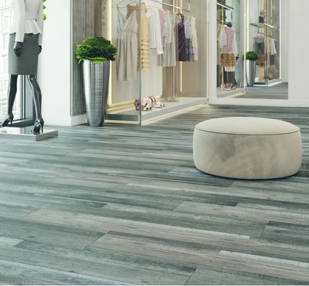 SPC ламинат "CronaFloor" Wood 4V Дуб Марсель (1200*180*4 мм) — купить в Орске