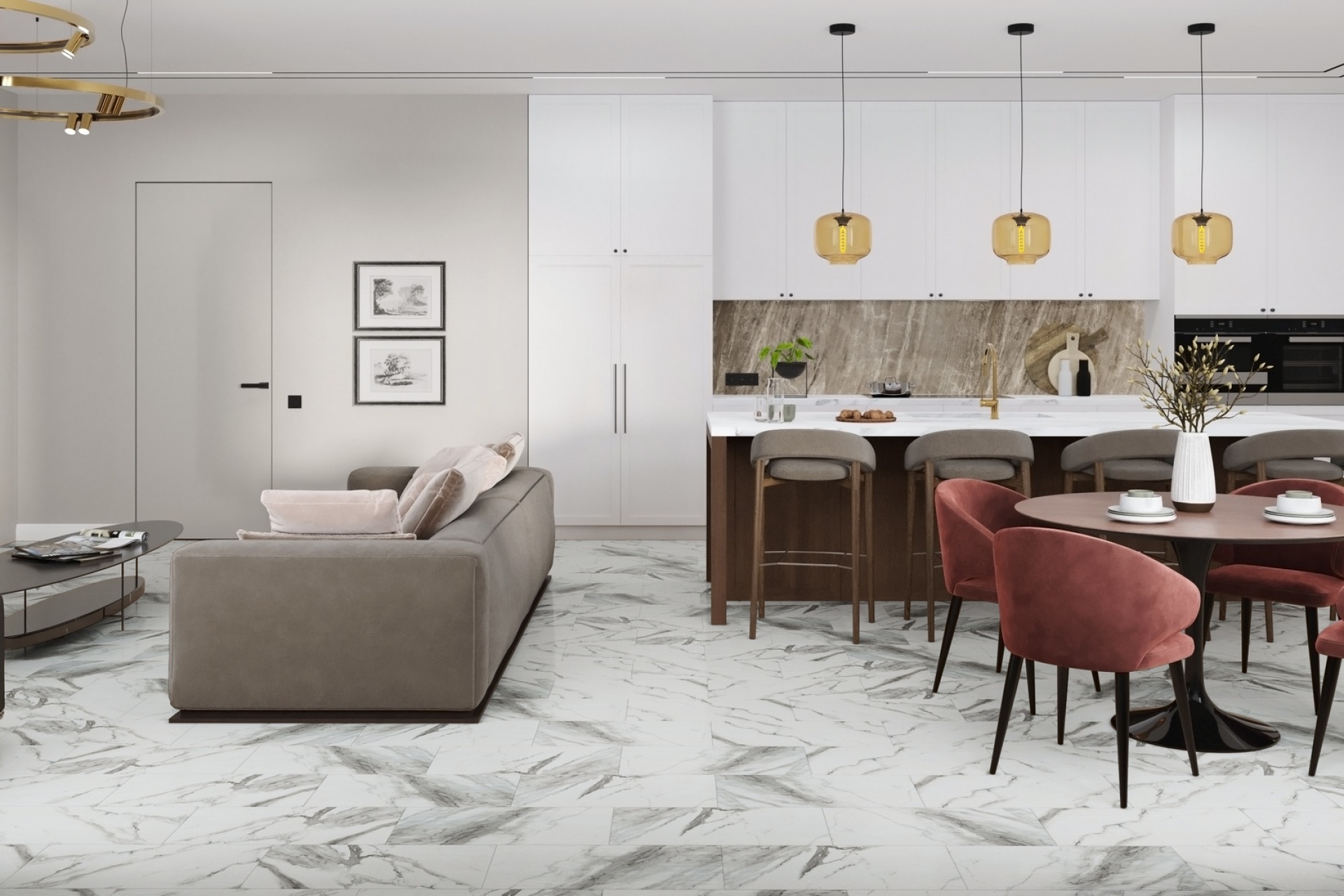 SPC плитка «Damy Floor» Эверест (610*305*5 мм) — купить в Орске