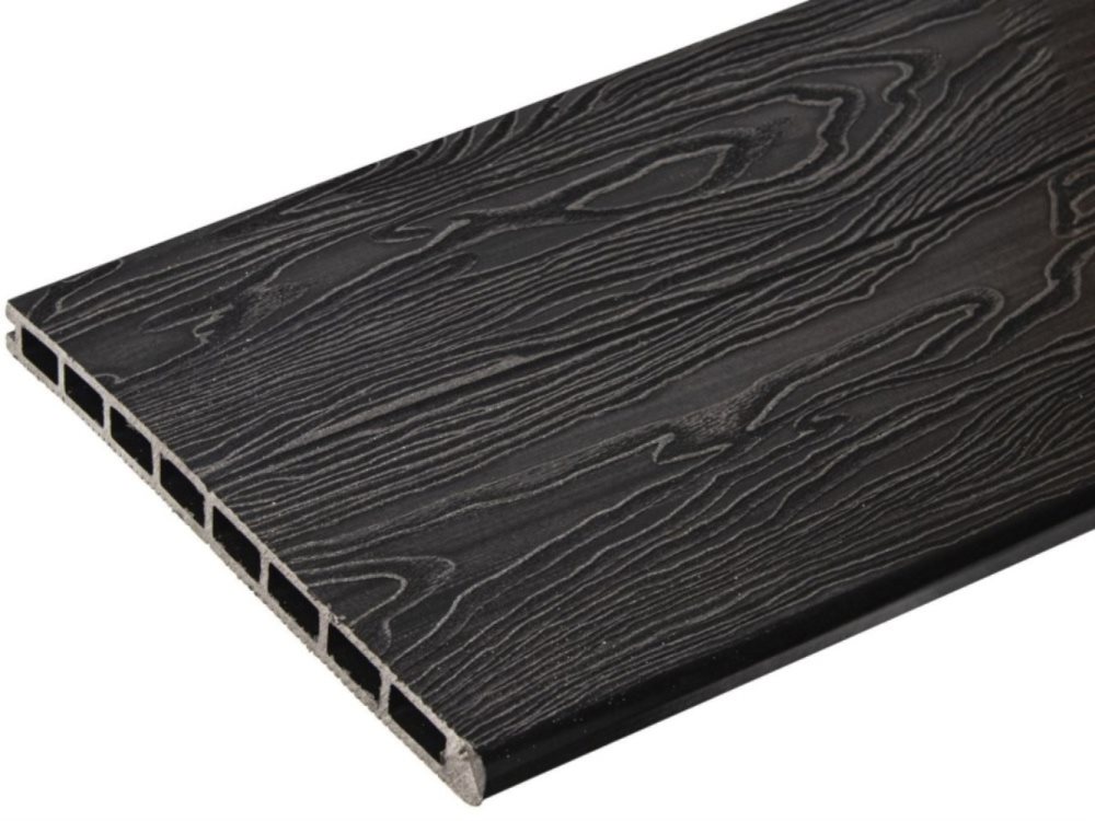 Ступень TalverWood 313*25*4000мм, антрацит, 3D — купить в Орске