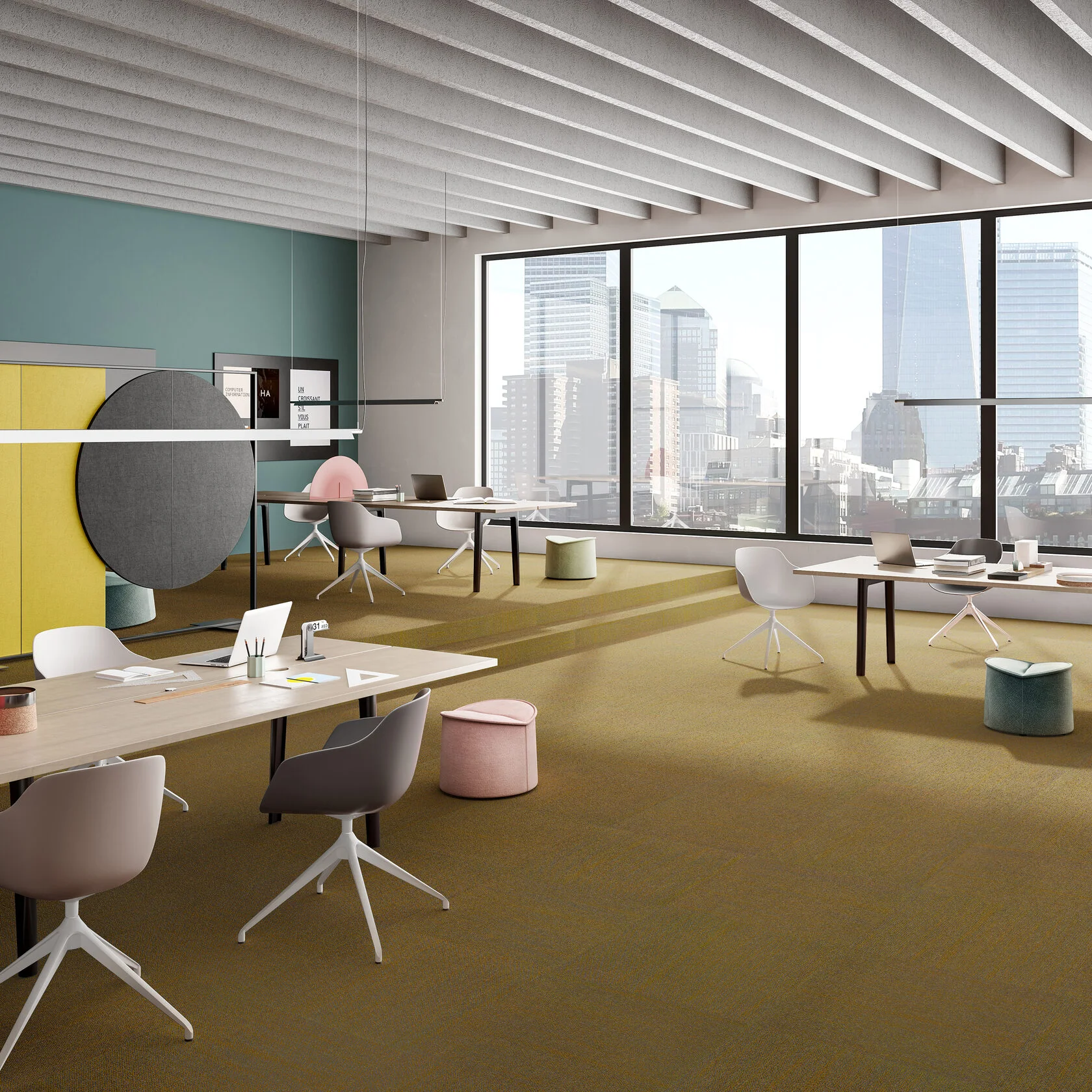 Ковровая плитка Marvel Tile 97 (500*500*6 мм) — купить в Орске