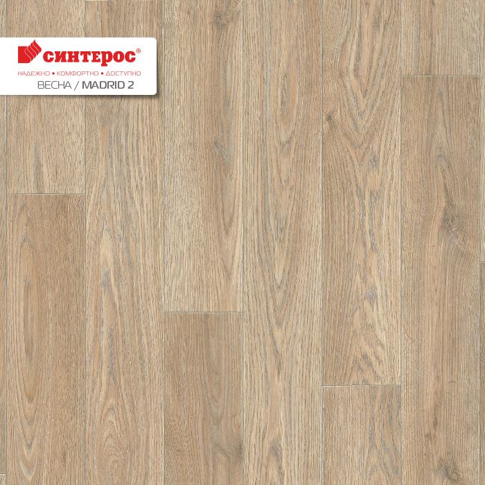 Линолеум бытовой "Синтерос" Весна Madrid 2 (4м) — купить в Орске