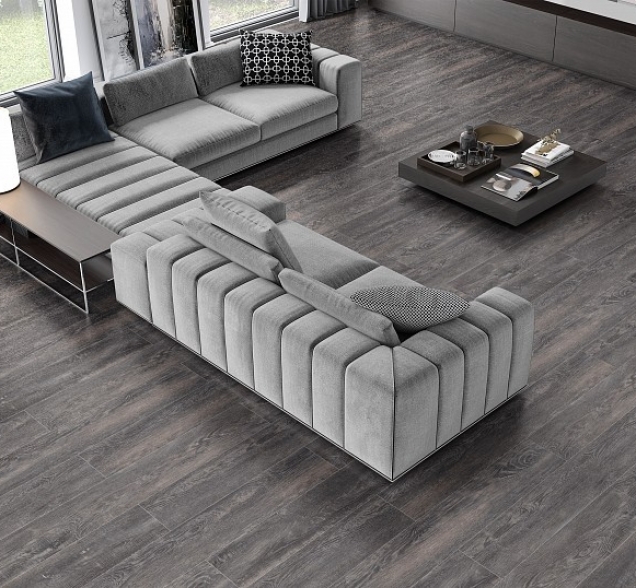 SPC ламинат "CronaFloor" Nano 4V Дуб Морёный (1200*180*3,5 мм) — купить в Орске