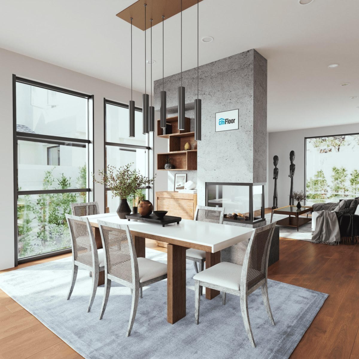 Виниловое напольное покрытие ScandiWood 18 Дуб Корица (180*1220*5 мм) — купить в Орске