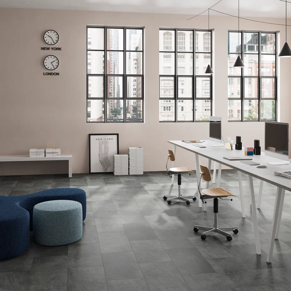 SPC ламинат "Invictus" Groovy Granite Steel (603*298*6мм) — купить в Орске