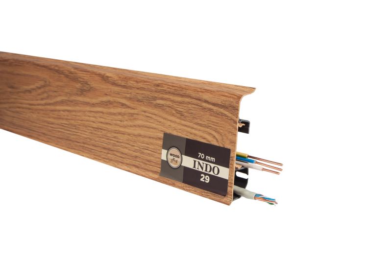 Плинтус "Arbiton" Indo Дуб Лютея (2500*26*70 мм) — купить в Орске