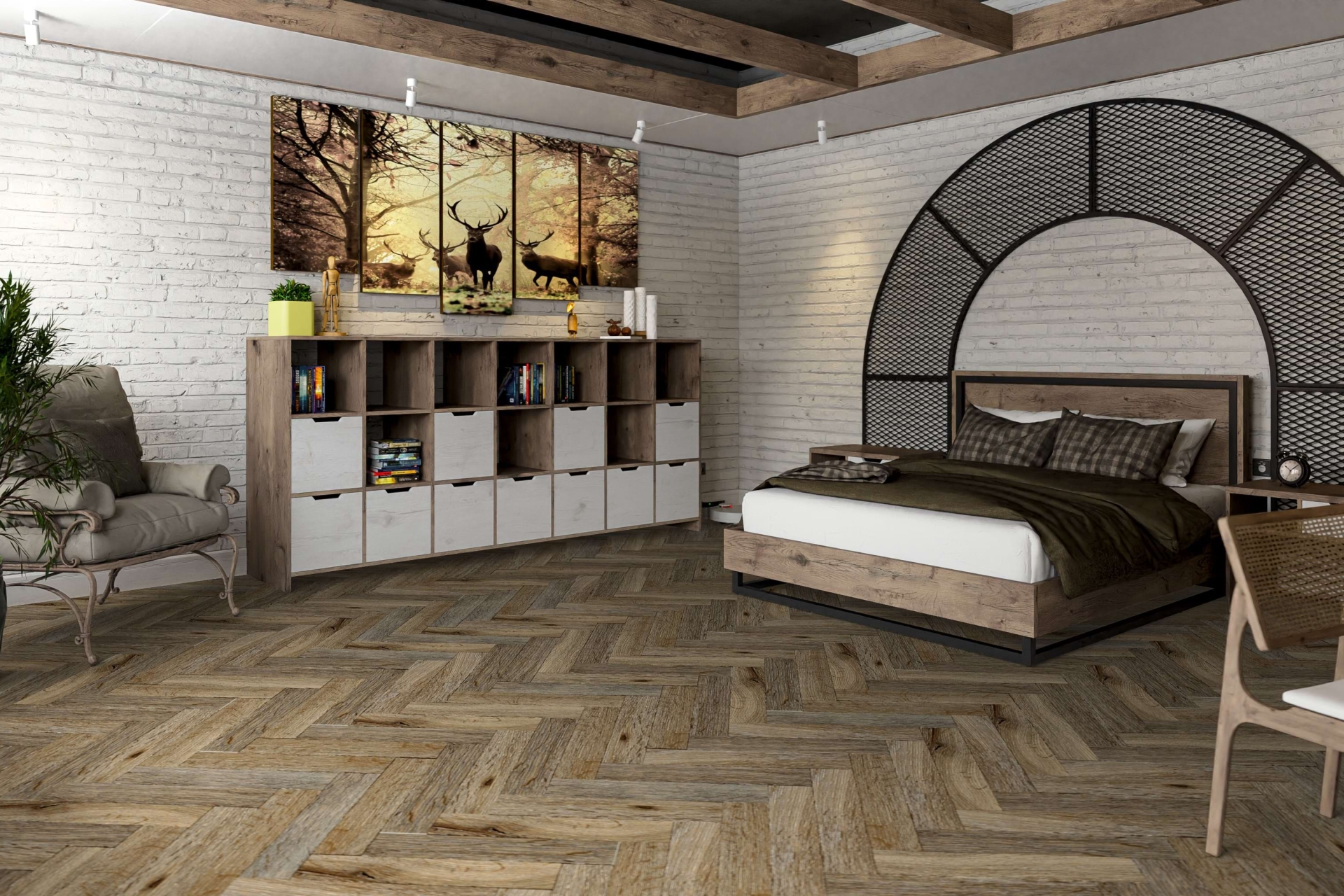 SPC ламинат «Damy Floor» Ковентри (615*123*4 мм) — купить в Орске