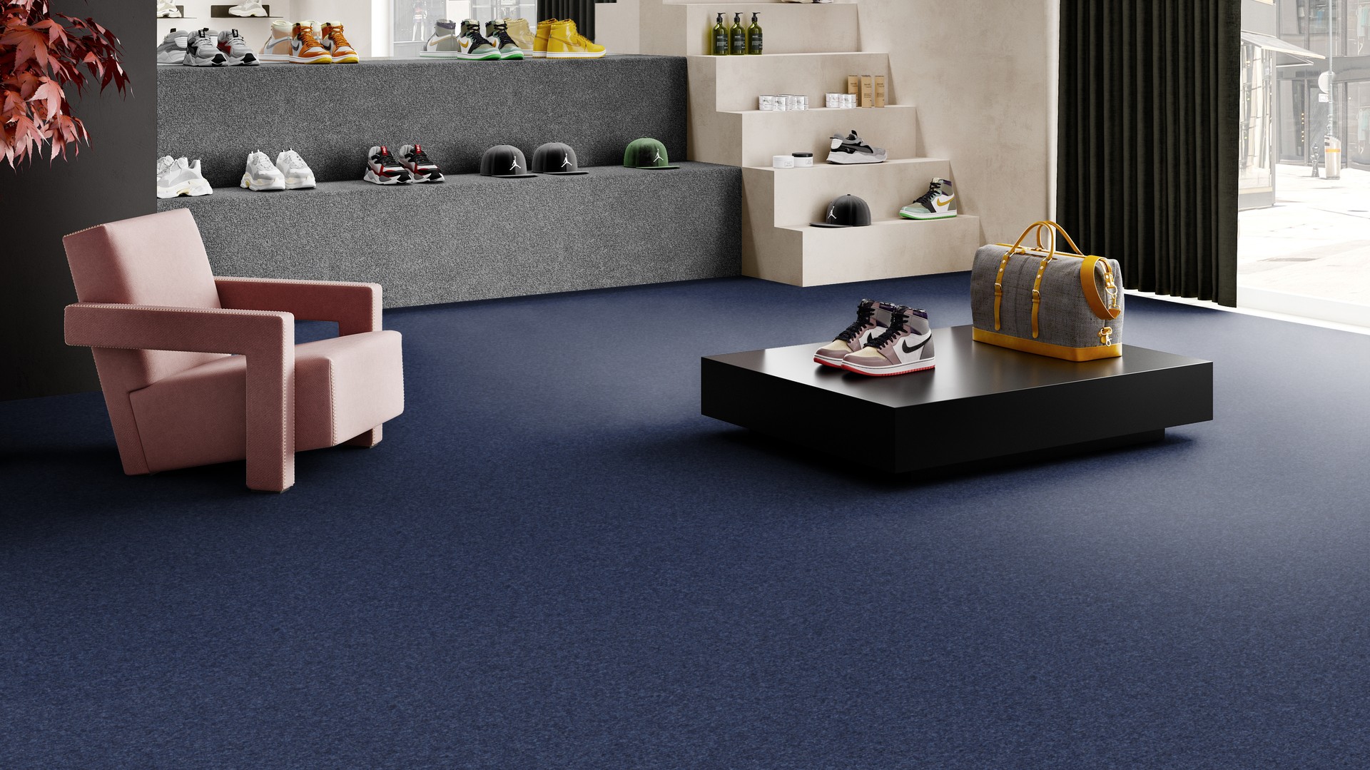 Ковровая плитка Medusa Tile 77 (500*500*5 мм) — купить в Орске