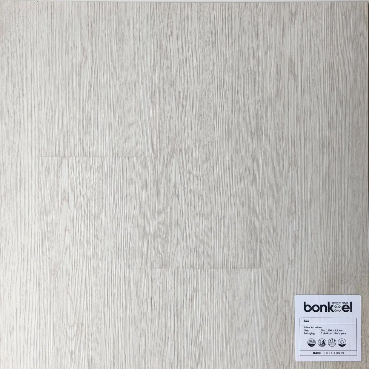 Плитка ПВХ "Bonkeel" Base New 144 (1220*150*3,5 мм) — купить в Орске
