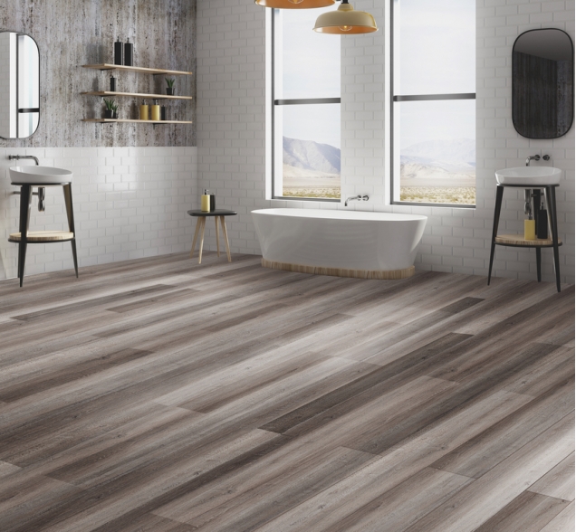SPC ламинат "CronaFloor" Wood 4V Дуб Горный (1200*180*4 мм) — купить в Орске