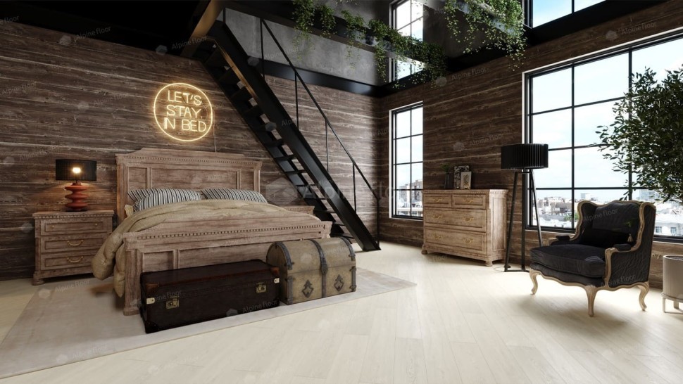 Виниловый ламинат "Alpine Floor" Classic Light MC Дуб Арктик (1220*183*3,5 мм) — купить в Орске