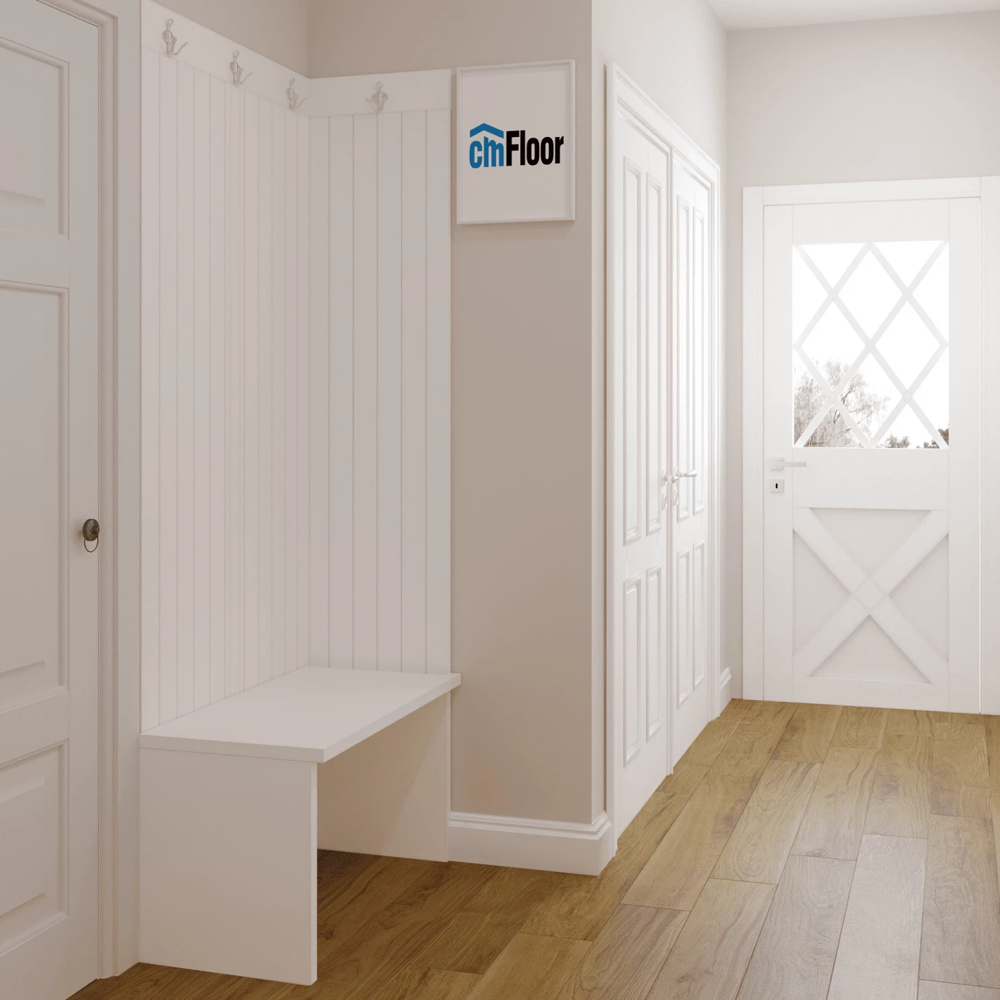 SPC плитка для пола Орех Американский (1220*180*4 мм) — купить в Орске