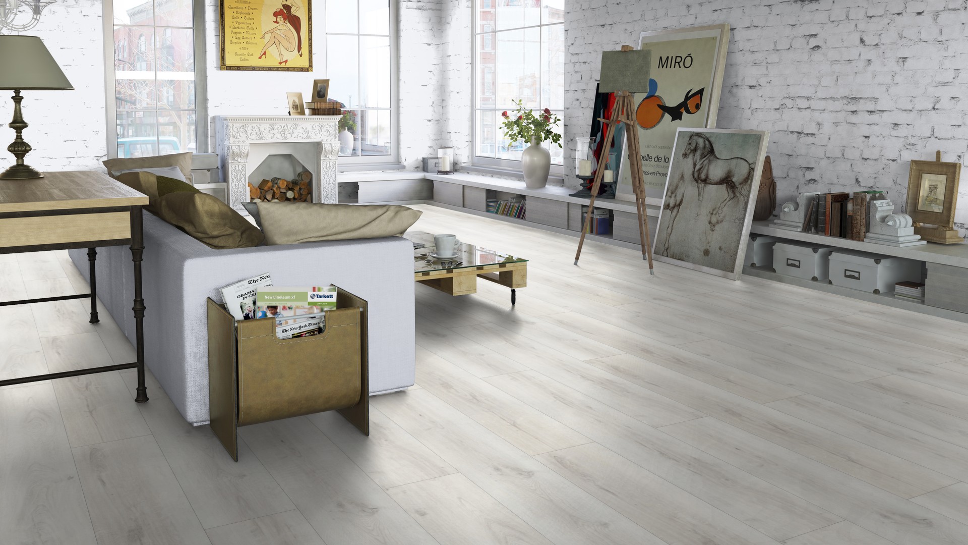 SPC ламинат "Tarkett" Deep House Patrick (1400*225*4,6 мм) — купить в Орске