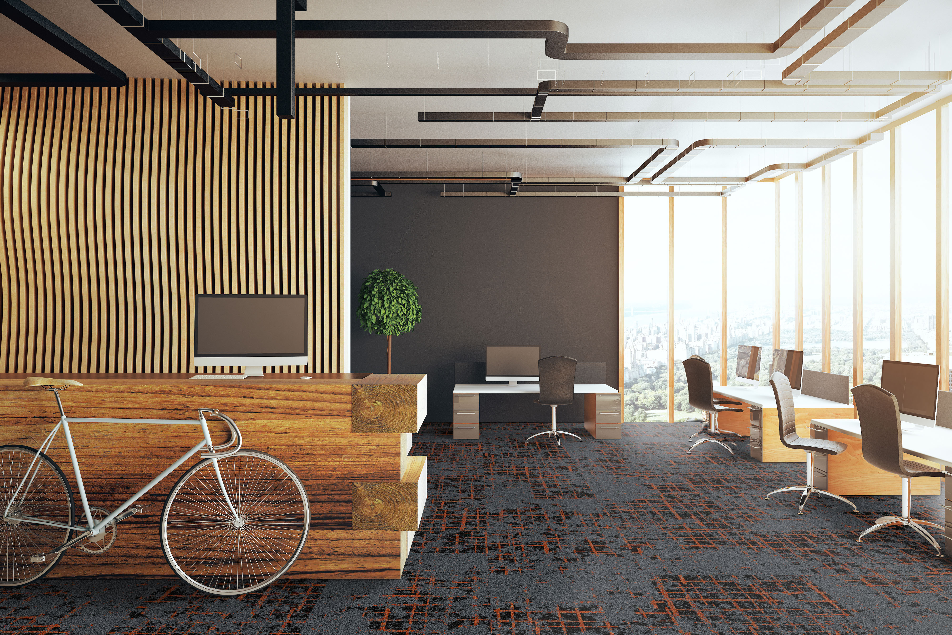 Ковровая плитка Macro Tile 91 (500*500*5 мм) — купить в Орске