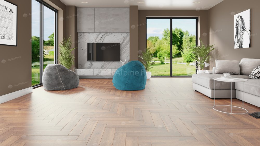 ABA Ламинат "Alpine Floor" Дуб Royal ECO (600*125*8 мм) — купить в Орске