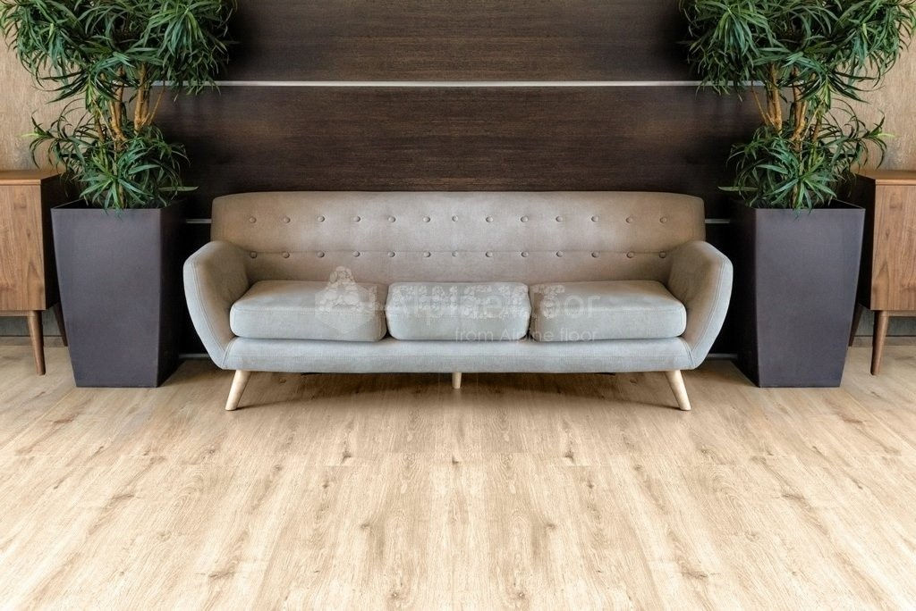 Замковая ПВХ плитка "Alpine Floor" Дуб Ваниль  (1220*183*4мм) — купить в Орске