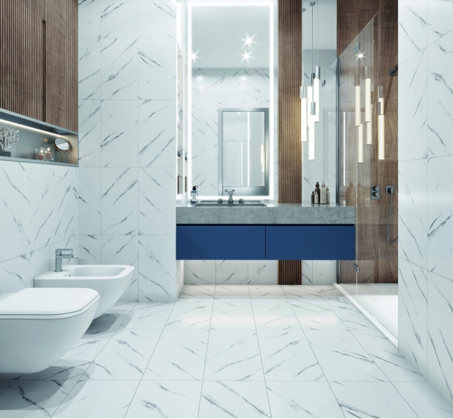 SPC ламинат "CronaFloor" Stone 4V Калакатта (600*300*4 мм) — купить в Орске