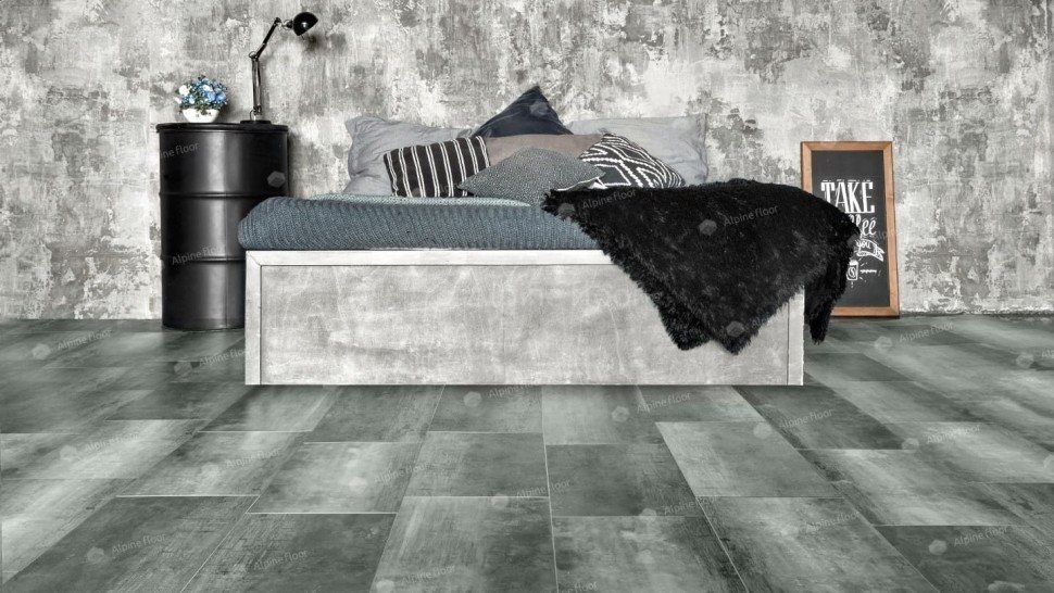 Виниловая плитка "Alpine Floor" Light Stone Корнуолл (608*303*2,5 мм) — купить в Орске