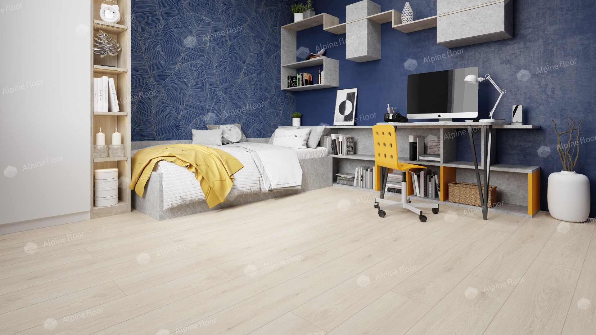 Ламинат "Alpine Floor" Дуб Петербург (1285*192*8 мм) — купить в Орске