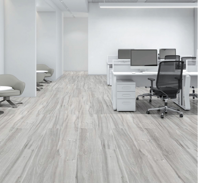 SPC ламинат "CronaFloor" Wood 4V Дуб Атланта (1200*180*4 мм) — купить в Орске