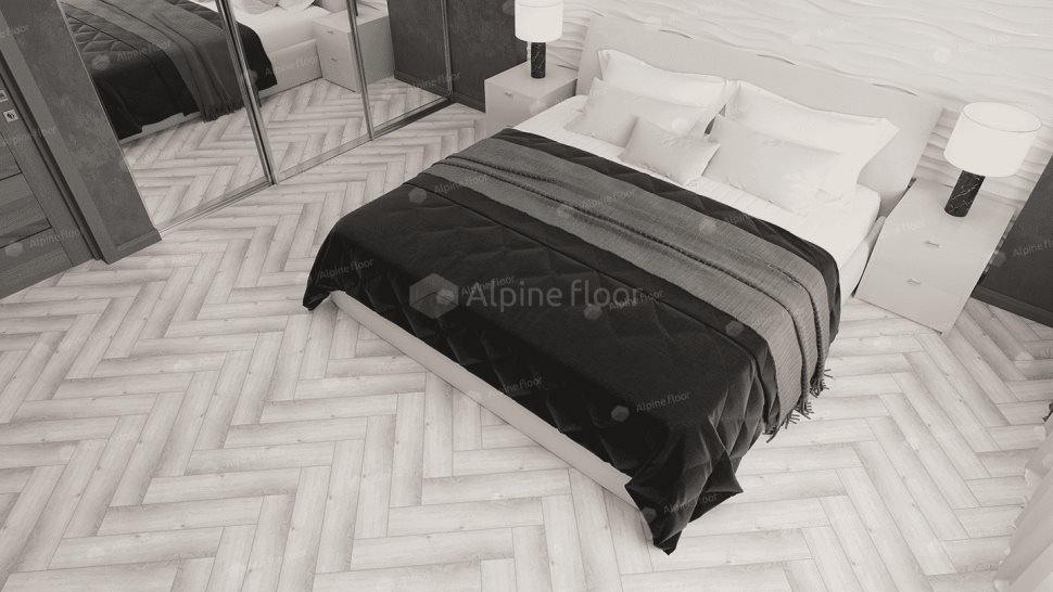 Виниловый ламинат "Alpine Floor" Parquet Light Дуб Альхена (600*125*4 мм) — купить в Орске