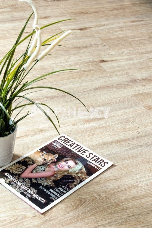 Замковая ПВХ плитка "Alpine Floor" Дуб Ваниль  (1220*183*4мм) — купить в Орске