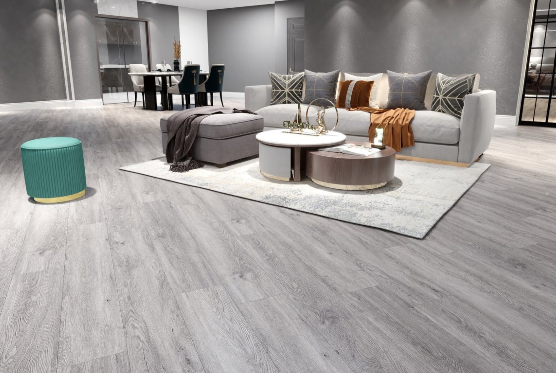 SPC ламинат "OneFloor" ЕСО 5064 (4V фаска) (1220*184*4 мм) — купить в Орске