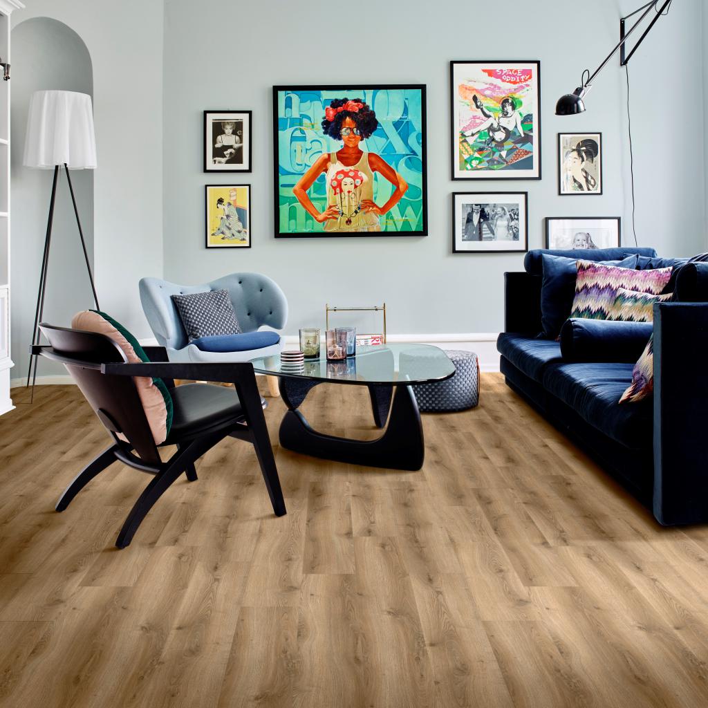 SPC ламинат "Adelar" Solida Acoustic 03826 Traditional Oak (1219*178*5 мм) — купить в Орске