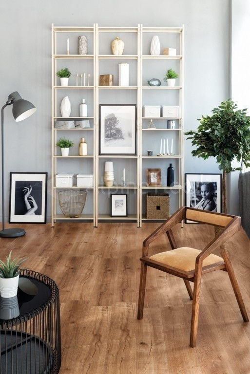 Замковая ПВХ плитка "Alpine Floor" Дуб Royal Синхронное тиснение  (1220*183*6мм) — купить в Орске