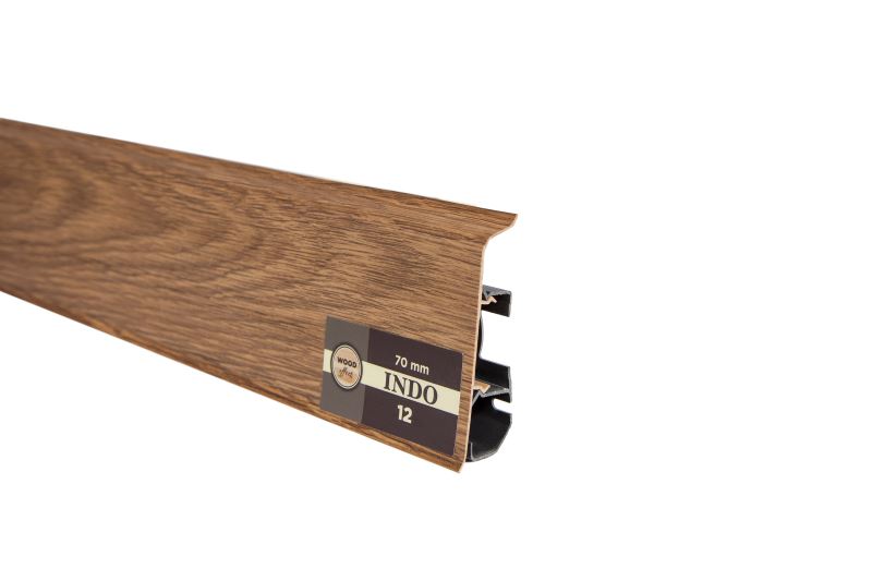 Плинтус "Arbiton" Indo Дуб Темный (2500*26*70 мм) — купить в Орске