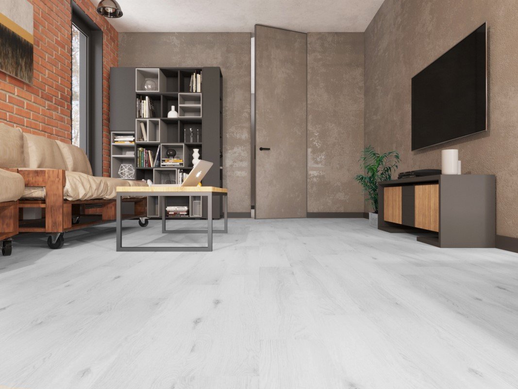 Замковая ПВХ плитка "Art Tile" Ясень Эдмонтон (920*150*4 мм) — купить в Орске