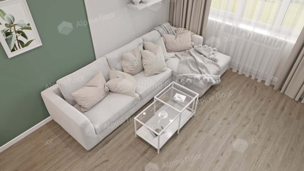 SPC Ламинат "Alpine Floor" Прэсто (1220*183*4 мм) — купить в Орске