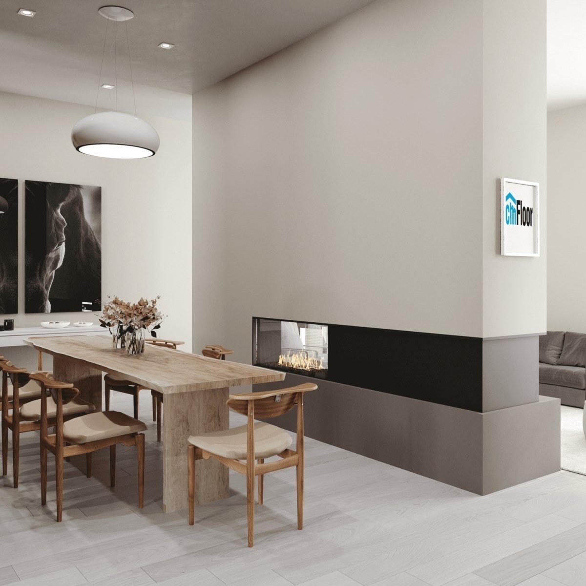 Виниловое напольное покрытие ScandiWood 02 Дуб Белый (180*1220*5 мм) — купить в Орске