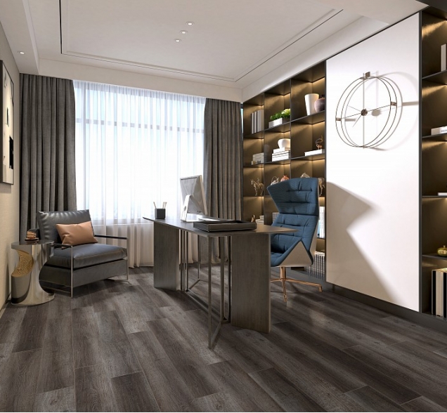 SPC ламинат "CronaFloor" Wood 4V Дуб Джакарта (1200*180*4 мм) — купить в Орске