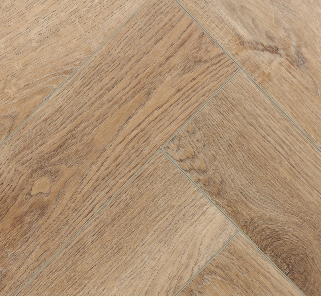 Виниловый ламинат SPC "Cronafloor" Herringbone Дуб Монпелье (640*128*4,5 мм) — купить в Орске