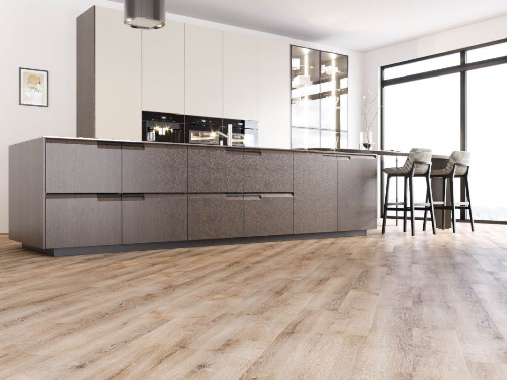 Замковая ПВХ плитка "Art Tile" Дуб Шеридан (920*150*4 мм) — купить в Орске