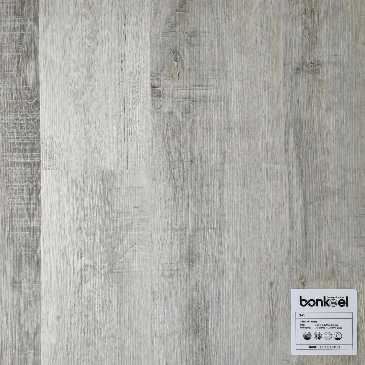 Плитка ПВХ "Bonkeel" Base New 241 (1220*150*3,5 мм) — купить в Орске