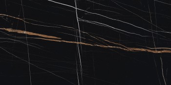 Керамогранит "Kerranova" 600*1200 Marble Trend Nero Dorato Матовый Черный — купить в Орске