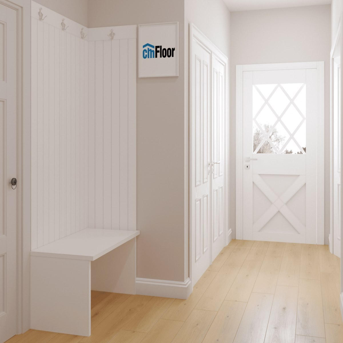 Виниловое напольное покрытие ScandiWood 09 Дуб Орегон (180*1220*5 мм) — купить в Орске