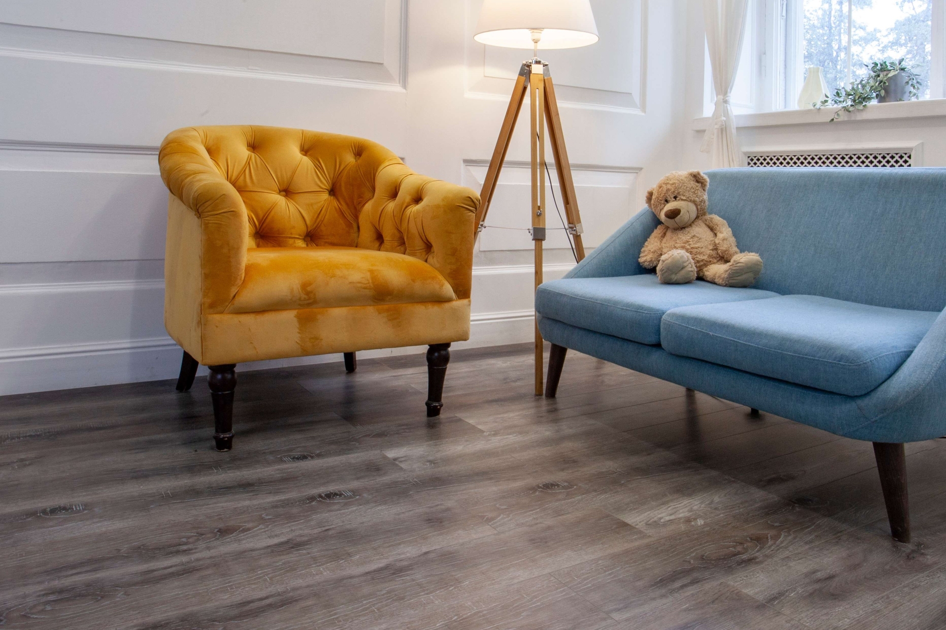 SPC ламинат «Damy Floor» Дуб Рустикальный Черный (1220*180*4 мм) — купить в Орске