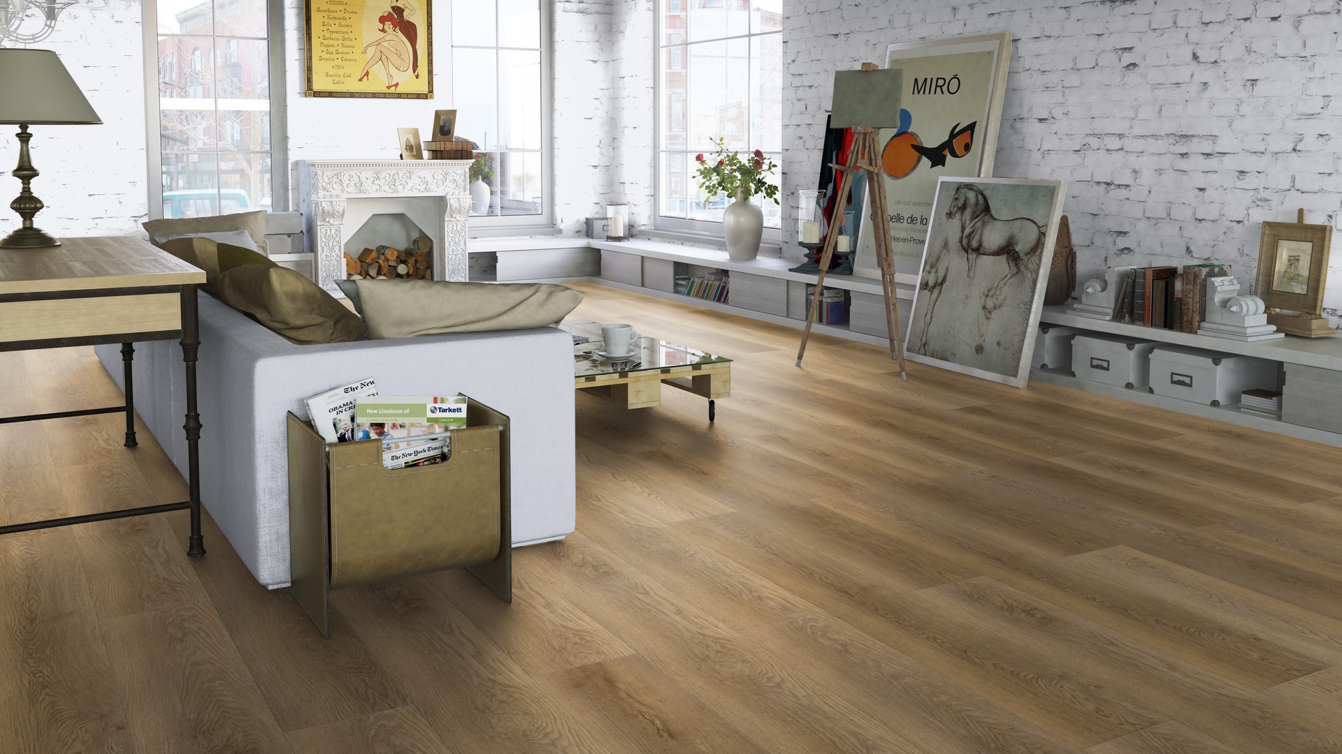 SPC ламинат "Tarkett" Deep House Stanley (1400*225*4,6 мм) — купить в Орске