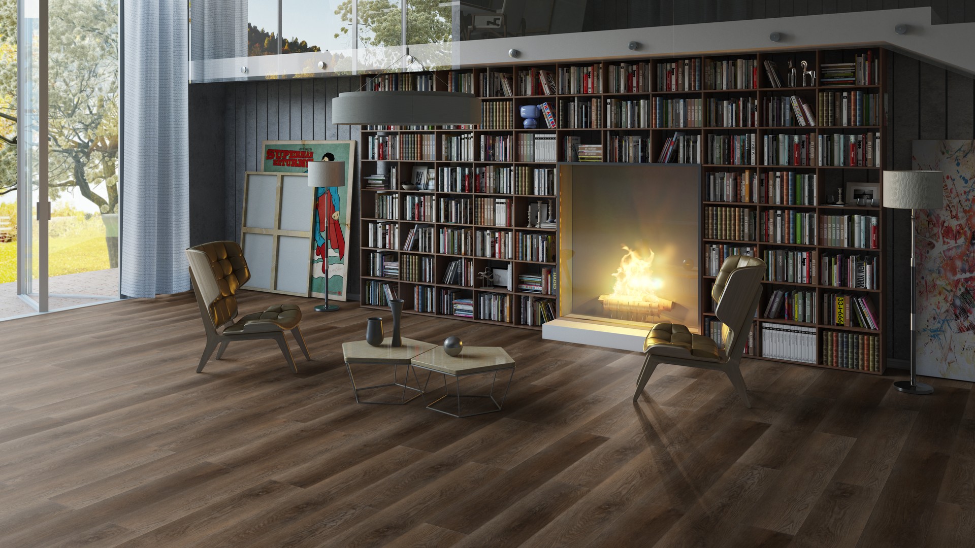 SPC ламинат "Tarkett" Deep House Rachel (1400*225*4,6 мм) — купить в Орске