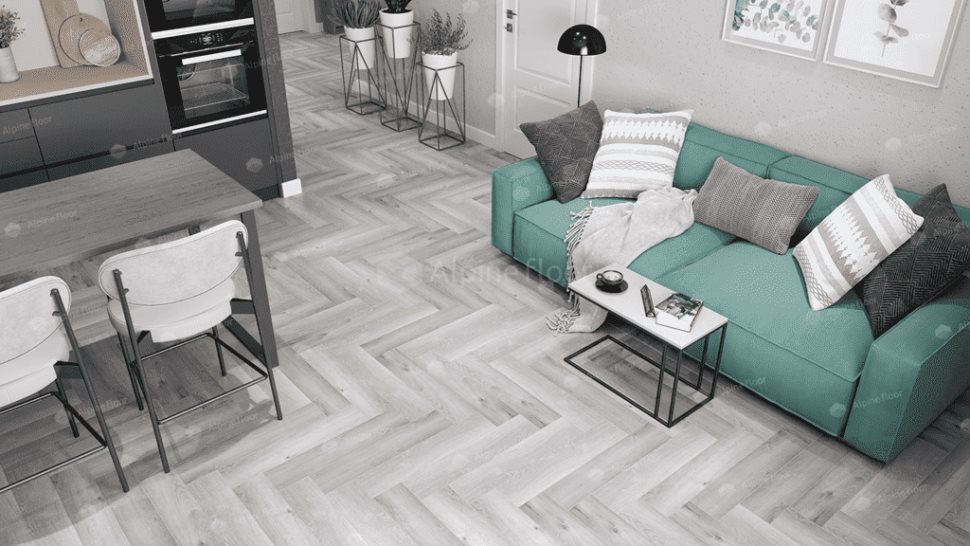 Виниловый ламинат "Alpine Floor" Parquet Light Дуб Лейтена (600*125*4 мм) — купить в Орске