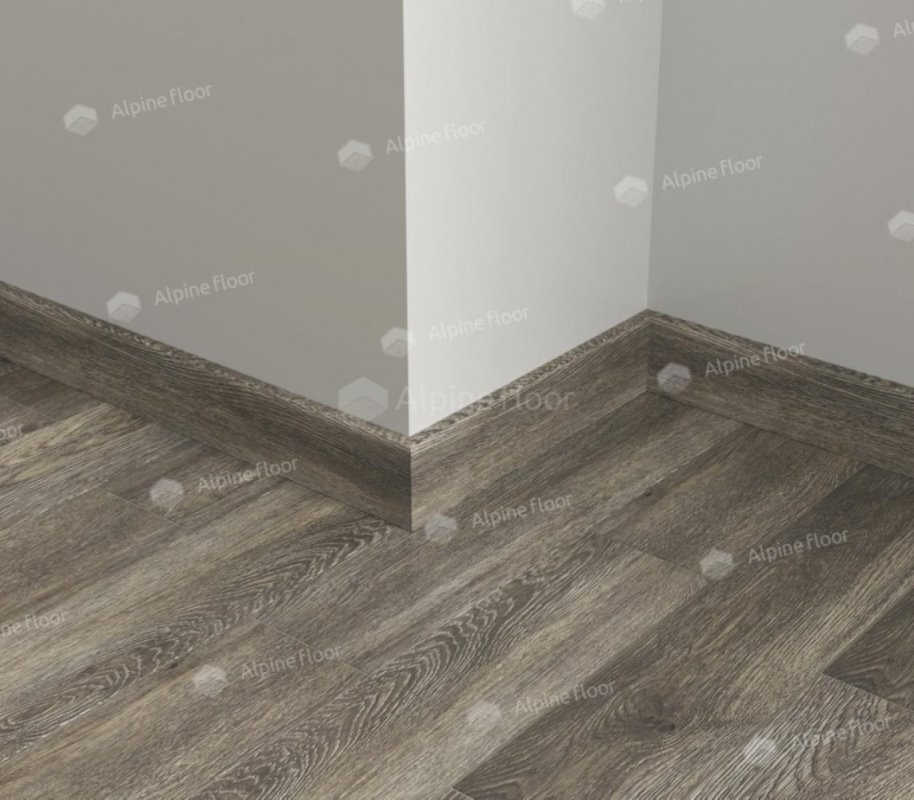 Напольный плинтус Parquet Light Венге Грей SK 13-8 (2200*12,5*80 мм) — купить в Орске
