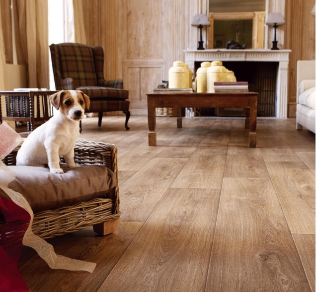 SPC ламинат "CronaFloor" Wood 4V Дуб Монтара (1200*180*4 мм) — купить в Орске