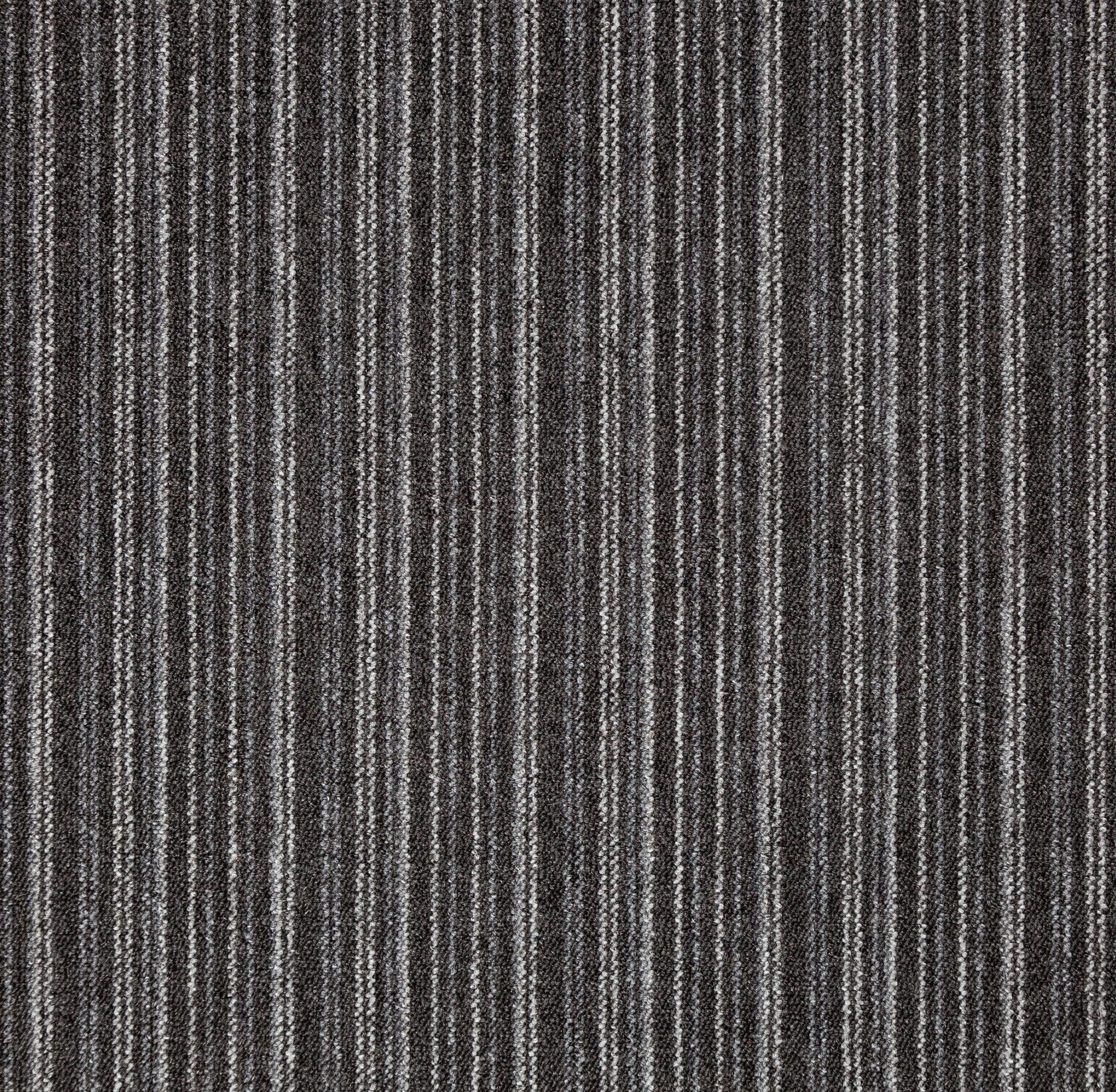Ковровая плитка "Bonkeel" Space Strip Graphit (500*500*5,9 мм) — купить в Орске